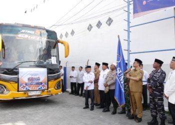Wakil Wali Kota Tanjungbalai Berangkatkan 40 Calon Jamaah Haji Bank Sumut