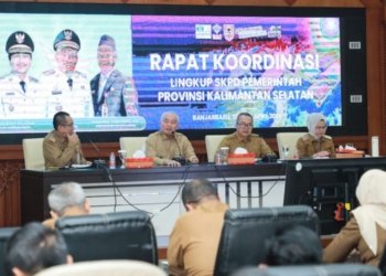 Gubernur Kalsel Evaluasi Kinerja Triwulan I, Tekankan Percepatan Serapan dan Disiplin Kerja ASN