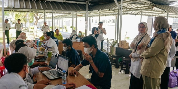 Skrining Kesehatan di Lapas Kelas II Banjarbaru, Sejumlah Warga Binaan Reaktif HIV, Hepatitis dan Diduga TBC