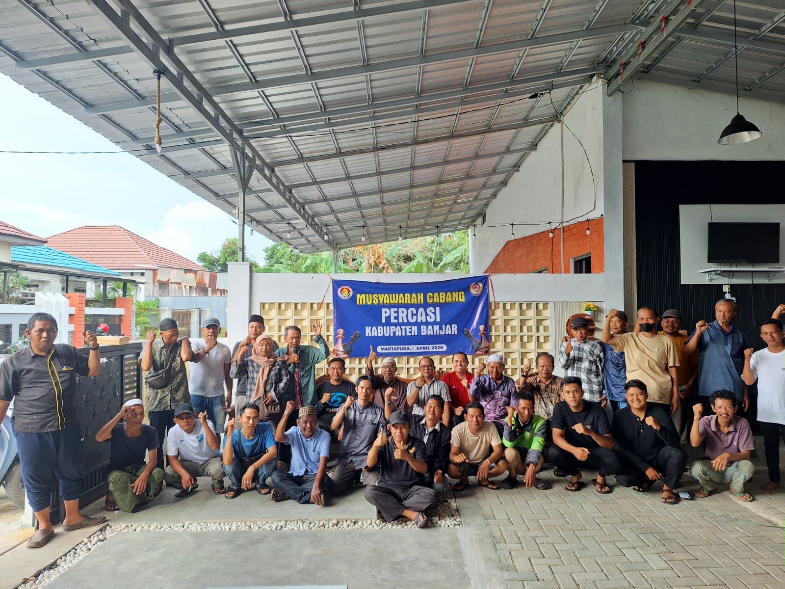 Hermani Nahkodai Percasi Kabupaten Banjar, Siap Gali Potensi dan Bidik Prestasi hingga Nasional