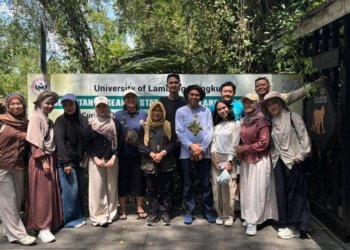 Mahasiswa S2 Ilmu Komunikasi ULM Outing Class ke Pulau Curiak, Belajar Langsung Komunikasi Lingkungan