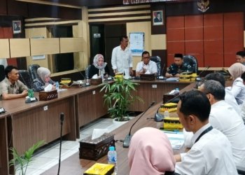 Rapat Dengar Pendapat DPRD Kabupaten Banjar Bahas Dugaan Pungli Di Pasar Bauntung Batuah