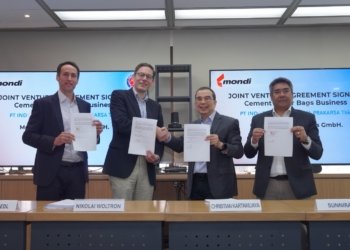 Indocement dan Mondi Bentuk Perusahaan Patungan Produksi Kantong Semen