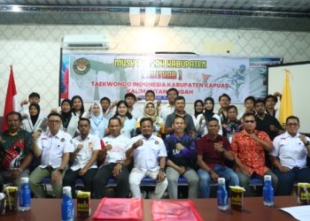 Teras Terpilih Secara Aklamasi Pimpin Taekwondo Indonesia Kabupaten Kapuas