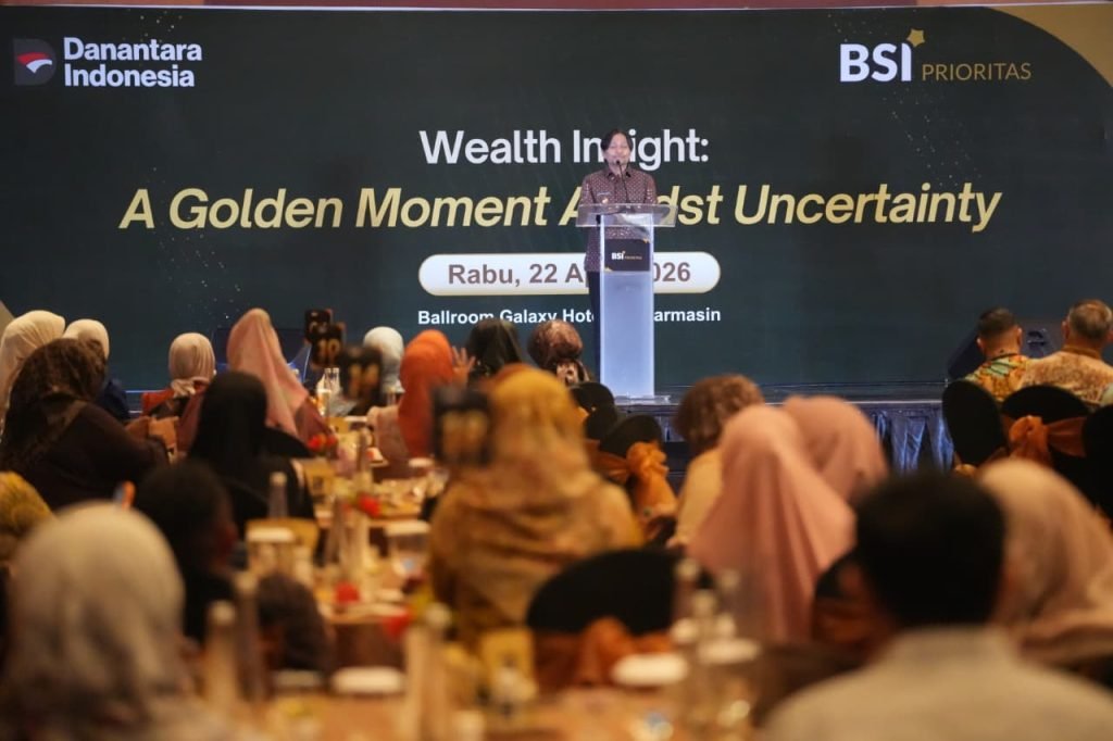 Wagub Kalsel Hadiri Wealth Insight BSI, Investasi Emas Dinilai Jadi Peluang Emas di Tengah Ketidakpastian Ekonomi
