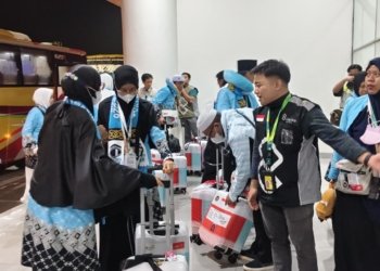 Delay 40 Menit, Penerbangan Perdana Haji Kalsel Tetap Berjalan Lancar