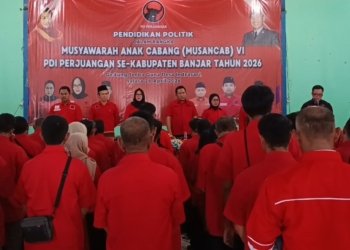 PDI Perjuangan Kabupaten Banjar Gelar Musancab VI Serentak, Perkuat Struktur hingga Akar Rumput