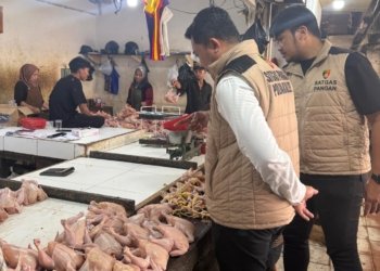 Tim Satgas Pangan Polda Kalsel Turun ke Pasar Antasari, Temukan Sejumlah Harga di Atas Ketentuan