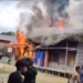 3 Unit Rumah Warga Hangus Terbakar, 1 Korban Alami Luka Bakar di Desa Jakatan Masaha