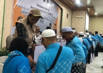 CJH Kloter 1 Banjarmasin Masuk Asrama Haji, Kartu Nusuk Dibagikan di Awal