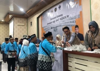Ratusan Jemaah Kloter 2 Kabupaten Banjar Masuk Asrama, Dijadwalkan Terbang Sabtu Malam