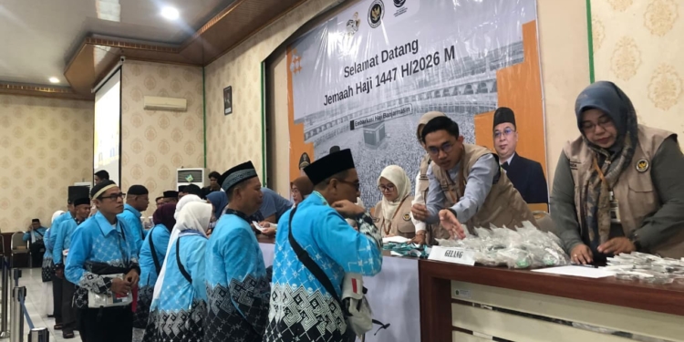 Ratusan Jemaah Kloter 2 Kabupaten Banjar Masuk Asrama, Dijadwalkan Terbang Sabtu Malam