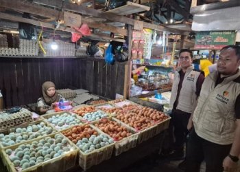 Satgas Pangan Polda Kalsel Pantau Fluktuasi Harga di Pasar Kalindo Banjarmasin