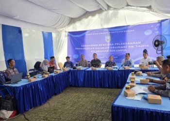 Sosialisasi Peningkatan Drainase Gang Taufik, Upaya Nyata Atasi Genangan Di Sekumpul