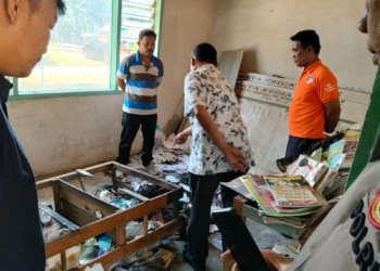 Diduga Dibakar OTK, Kantor Lurah Tapian Nauli II Terbakar Dini Hari, Arsip Penting Hangus