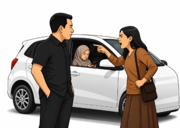 Video Viral, Oknum Komisioner KPU Tanah Bumbu Diduga Terpergok Istri, BM Beri Klarifikasi: Hanya Teman Aktivis