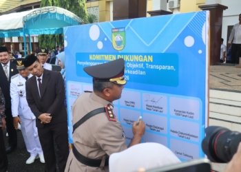 Kapolres Tanah Laut Hadiri Peringatan Otda dan Hardiknas 2026, Tegaskan Dukungan Polri untuk Stabilitas Daerah