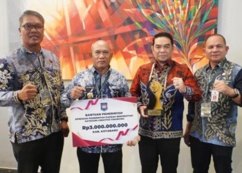 Pemkab Kotabaru Raih Juara 1 Creative Financing Regional II Kalimantan