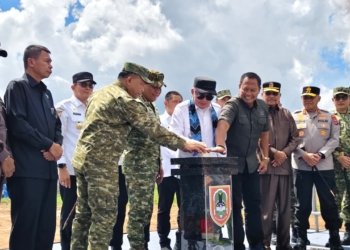 Groundbreaking Kodam Lambung Mangkurat Dimulai, Ditargetkan Rampung 2027