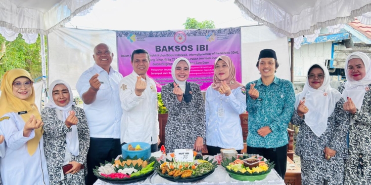 IBI Kotabaru Gelar Bakti Sosial KB dan Imunisasi, Peringati HUT ke- 75