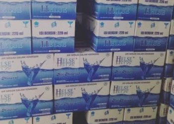 Konsumen Resah, Air Minum Cup Helse Diduga Lewati Masa Edar Masih Dijual