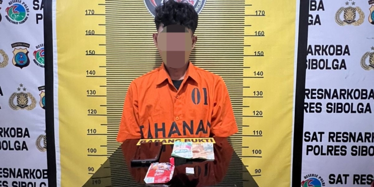 Satresnarkoba Polres Sibolga Sita Sabu 0,53 Gram dari Tangan HB di Sibolga Kota