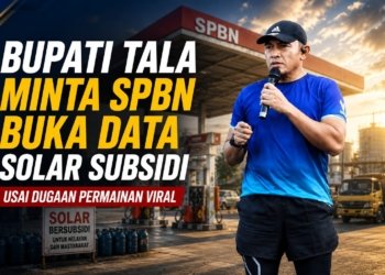 Bupati Tala Minta SPBN Buka Data Solar Subsidi Usai Dugaan ‘Permainan Solar Viral’