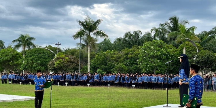 Sekretaris Daerah Tanjungbalai, Nurmalini Marpaung Pimpin Upacara Hari Kebangkitan Nasional 2026