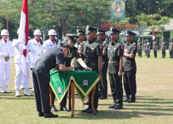 Dandim 1006/Banjar Hadiri Penutupan Dikmata Infanteri TNI AD 2026, 314 Prajurit Muda Resmi Dilantik
