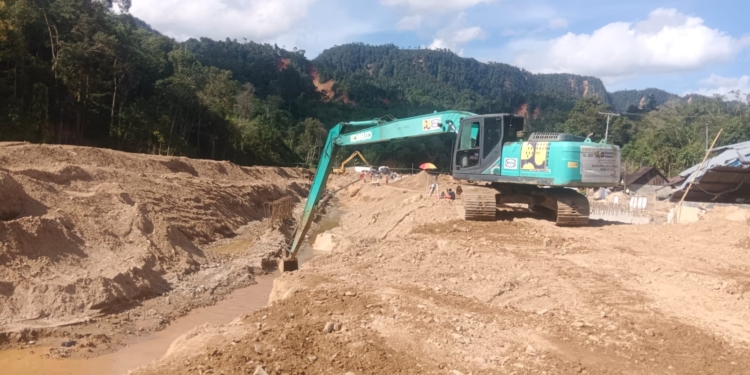 Cuaca Ekstrem Jadi Tantangan, Proyek Pengendalian Banjir Tukka Tetap Dikebut