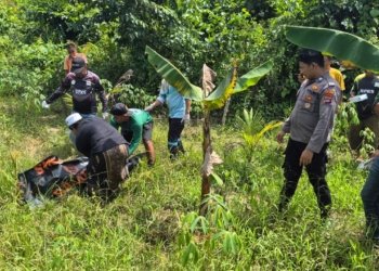Empat Hari Tak Ada Kabar, Pria Paruh Baya Ditemukan Meninggal Membusuk di Kebun Pisang Satui Tanah Bumbu