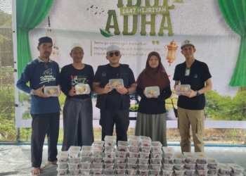 PT Arutmin Batulicin Salurkan 1.000 Paket Daging Kurban Untuk Masyarakat