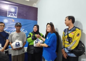 PAN Kolaborasi Yayasan Abdul Aziz Halaby Salurkan 700 Paket Kurban untuk Ojol dan Disabilitas
