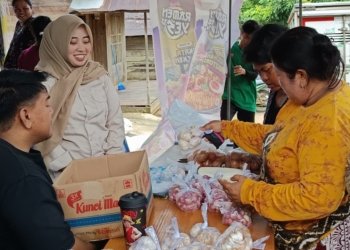Jaga Stabilitas Ekonomi, Pemkab Balangan Gelar Pasar Murah di Desa Ajung