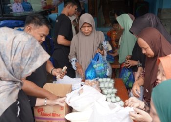 Bantu Warga Dapatkan Sembako Terjangkau, Pasar Murah ke-30 Balangan Hadir di Desa Padang Raya