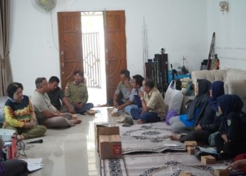 Sasar Kelompok Peternak Desa Inan, DKP3 Balangan Gelar Penyuluhan KIE Biosecurity