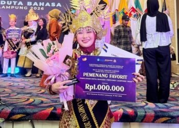 Mahasiswa Baru FEBI UIN RIL Raih Predikat Duta Bahasa Favorit Lampung 2026