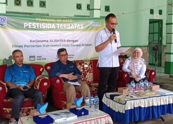 Alishter Gelar Pelatihan Penggunaan Pestisida Aman di Hulu Sungai Selatan, Diikuti Lebih dari 100 Petani