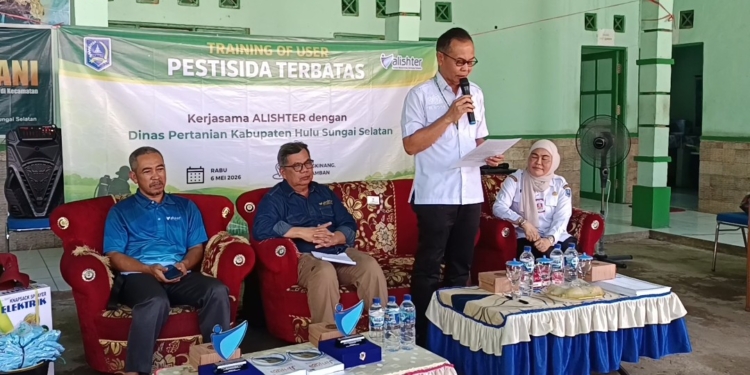 Alishter Gelar Pelatihan Penggunaan Pestisida Aman di Hulu Sungai Selatan, Diikuti Lebih dari 100 Petani