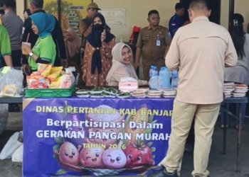 Gerakan Pangan Murah Diserbu Warga, Distan Banjar Hadirkan Bahan Pokok Berkualitas dengan Harga Terjangkau