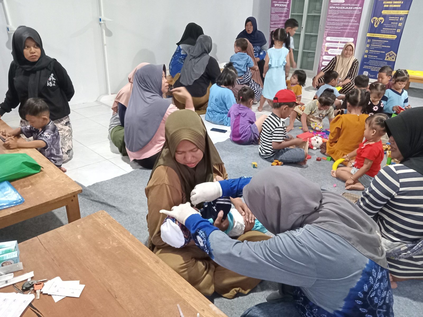 Posyandu ILP Gunung Ulin Hadirkan Layanan Terpadu, Warga Antusias Ikuti Pemeriksaan Kesehatan Lengkap