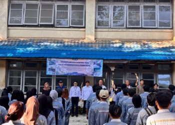 Perkuat Kompetensi Kelautan dan Akuakultur di Lapangan, Seratus Lebih Mahasiswa FPIK ULM Praktik Lapang di Pulau Marabatuan