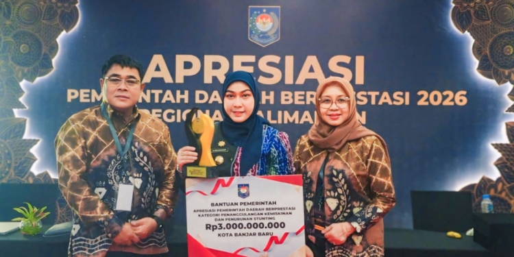 Banjarbaru Jadi Terbaik I Tuntaskan Kemiskinan dan Stunting