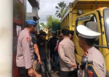Satgas BBM Polres Banjarbaru Sidak Sejumlah SPBU, Polisi Pastikan Pungli Sopir Nihil