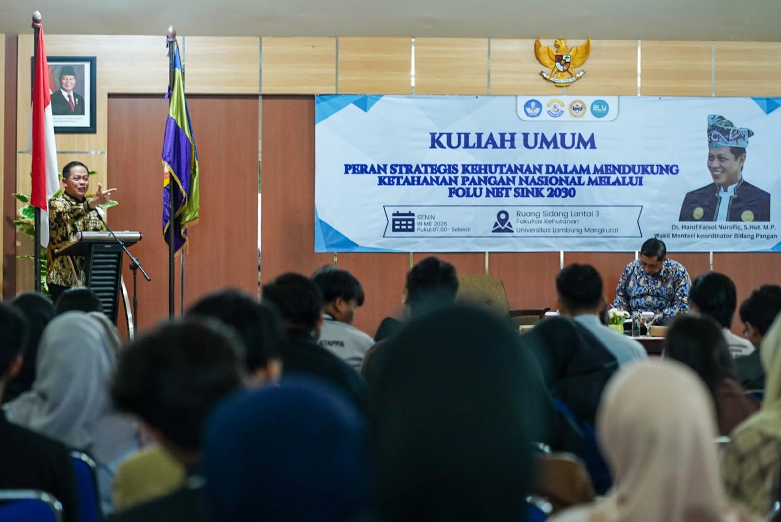 Sinergi ULM dan Pemerintah, Amankan Ketahanan Pangan Nasional Lewat FOLU Net Sink 2030