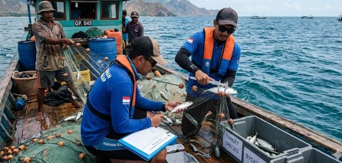 Metode Penelitian Dalam Perikanan Tangkap Menggunakan Jaring Insang (Gill Net)