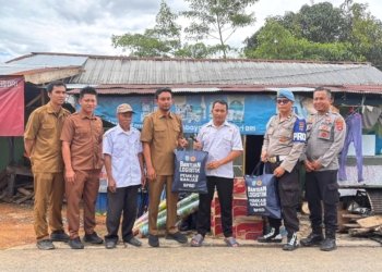BPBD Kabupaten Banjar Salurkan Bantuan untuk Warga Terdampak Longsor di Desa Tanah Abang