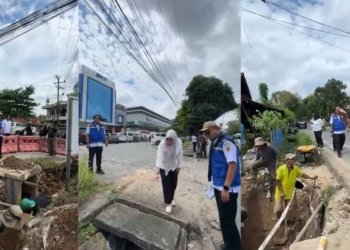 Wali Kota Lisa Eksekusi Penanganan Genangan Jalan Ahmad Yani