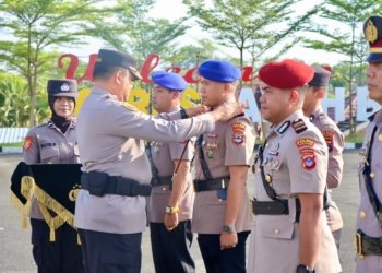 Polres Tanah Bumbu Gelar Sertijab Sejumlah Pejabat Utama dan Kapolsek, Ini Daftar Pejabat Baru