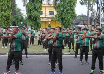 Olahraga Bersama Jadi Momentum Pererat Kekompakan, Kodim 1006/Banjar Tekankan Pentingnya Peran Keluarga